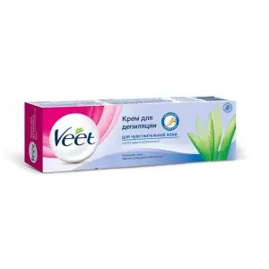 Купить Veet крем для депиляции 100 г для чувствительной кожи