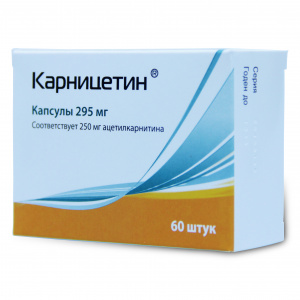 Купить: Карницетин 295 мг 60 шт капсулы