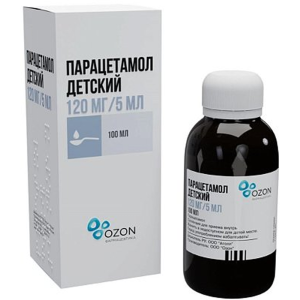 Купить: Парацетамол для детей 2,4% 100 мл суспензия для приема внутрь