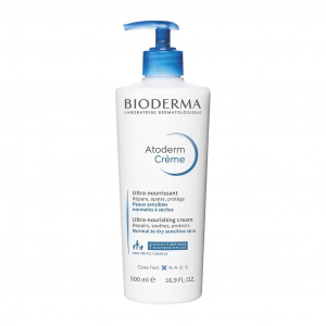 Купить Bioderma Atoderm Крем для нормальной и сухой чувствительной кожи, 500 мл