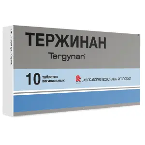 Купить Тержинан 10 шт таблетки вагинальные