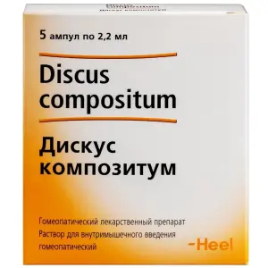 Купить Дискус-Композитум 2,2 мл 5 шт раствор для инъекций