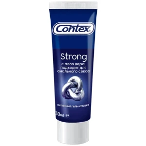 Купить Contex Strong 30 мл гель-смазка лубрикант для анального секса