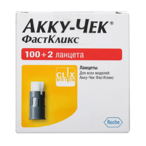 Купить: Ланцеты Accu-Chek FastClix №102 д/устройства