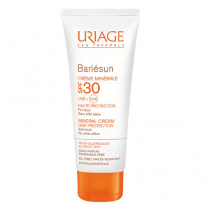 Купить: Uriage Bariesun крем 100мл SPF 30 минеральный