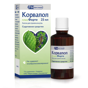 Купить: Корвалол плюсФорте 25 мл капли для внутреннего применения флакон-капельница