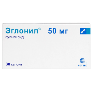 Купить: Эглонил 50 мг 30 шт капсулы