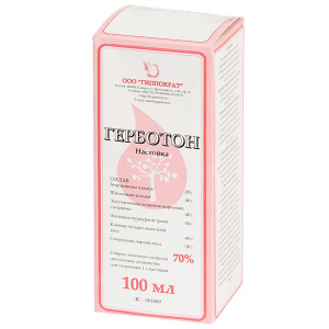 Купить: Герботон 100 мл настойка для приема внутрь флакон