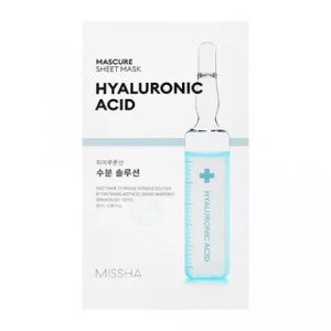 Купить: Missha Mascure 28 мл маска для лица увлажняющая с гиалуроновой кислотой для сухой кожи