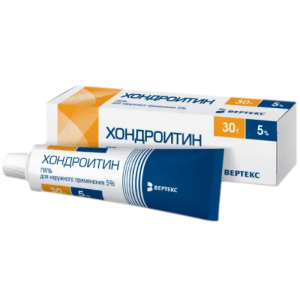 Купить: Хондроитин-Вертекс 5 % 30 г гель для наружного применения