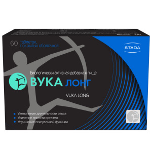 Купить: Вука Лонг 60 шт таблетки покрытые пленочной оболочкой