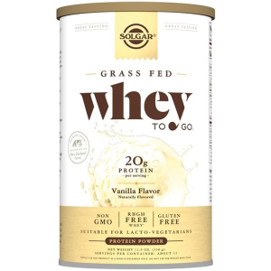 Купить: Solgar Whey To Go 338 г порошок белковая сыворотка ваниль