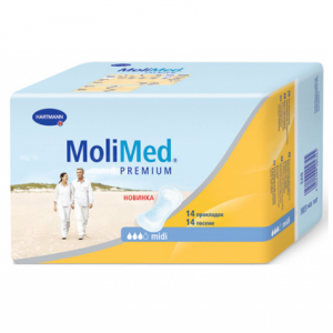 Купить MoliMed Premium прокладки урологические №14 миди