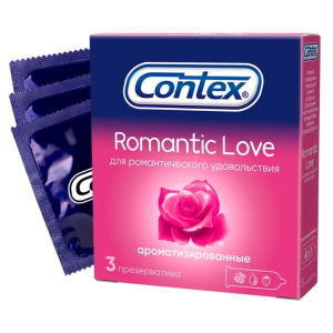Купить Contex Romantic Love презервативы 3 шт.