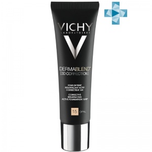 Купить: Vichy Dermablend 3D крем тональный 30мл тон 15 д/проблемной кожи