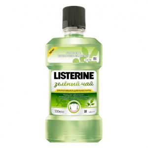 Купить: Listerine 500 мл ополаскиватель для полости рта зеленый чай