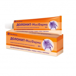 Купить: Долонит-МосФарма 30 г гель для наружного применения