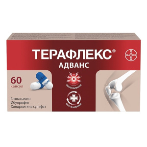 Купить: Терафлекс Адванс 60 шт капсулы