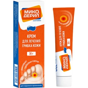 Купить Микодерил крем для наружного применения 1% 30г