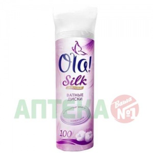 Купить: Ola Silk Sense 100 шт ватные диски