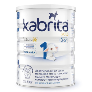 Купить: Kabrita 1 Gold смесь сухая на козьем молоке 800г