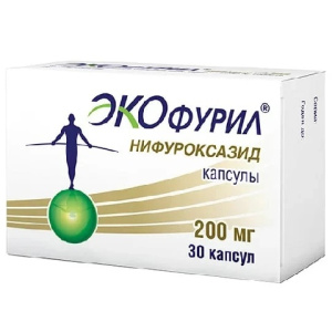 Купить Экофурил 200 мг 30 шт капсулы