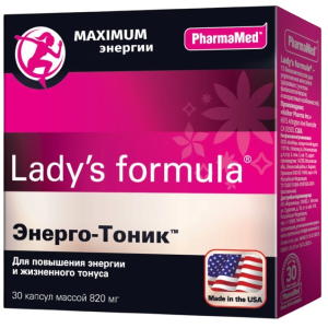 Купить: Lady's formula Энерго-Тоник 30 шт капсулы
