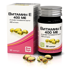 Купить: Витамин Е 400 МЕ 30 шт капсулы