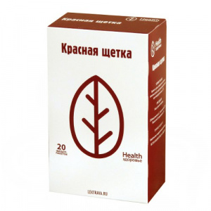 Купить: Фиточай Красная Щётка 1,5 г 20 шт фильтр-пакеты