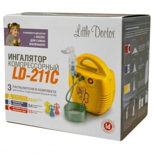 Купить Ингалятор компрессорный Little Doctor LD-211C с принадлежностями