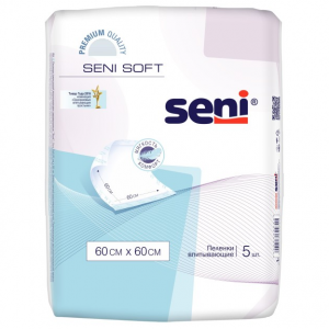 Купить: Seni Soft пеленки 60смX60см №5 (4 капли)