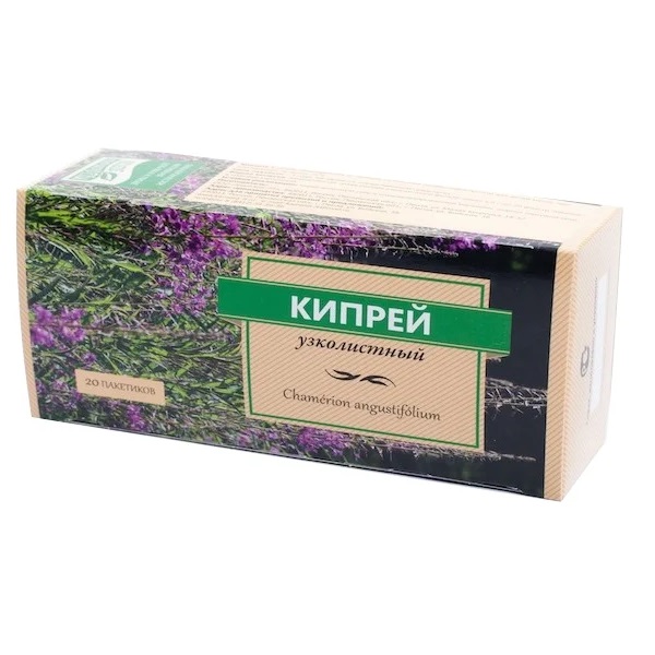 Купить Кипрей узколистный 1 г 20 шт трава фильтр-пакеты