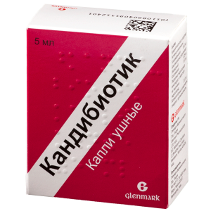 Купить: Кандибиотик 5 мл капли ушные