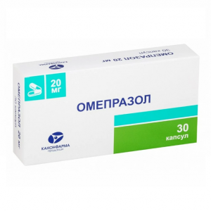 Купить: Омепразол капсулы 20мг №30