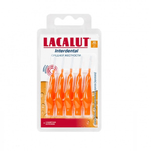 Купить: Lacalut Interdental 5 шт ёршики цилиндрические размер XS 0,8 мм