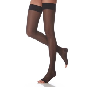 Купить: Ergoforma чулки компрессионные 2 класс Unisex размер 2 открытый носок черные