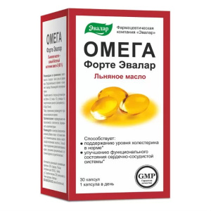 Купить: Омега Форте Эвалар 30 шт капсулы