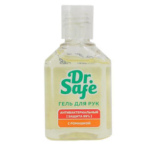 Купить: Dr. Safe 60 мл гель для рук антисептический с бисабололом