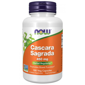 Купить: Now Foods Cascara Sagrada 556 мг 100 шт капсулы