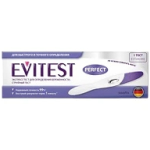 Купить: Evitest Perfect 1 шт тест для определения беременности струйный