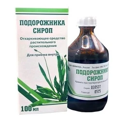 Купить Подорожник 100 мл сироп