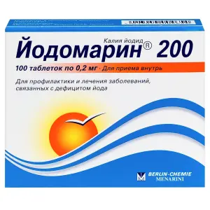 Купить Йодомарин 200 мкг 100 шт таблетки