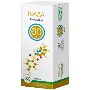 Купить Голда 60 мг 30 шт таблетки с модифицированным высвобождением