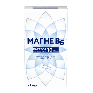 Купить Магне В6 10 мл 10 шт раствор для внутреннего применения стик-пакет