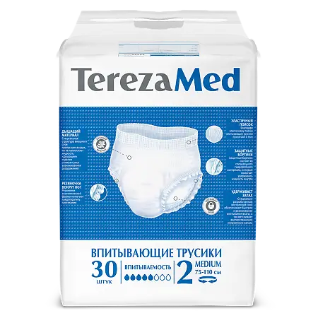 Купить TerezaMed 30 шт  трусы-подгузники размер М