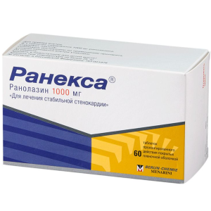 Купить: Ранекса 1000 мг 60 шт таблетки с пролонгированным высвобождением покрытые пленочной оболочкой