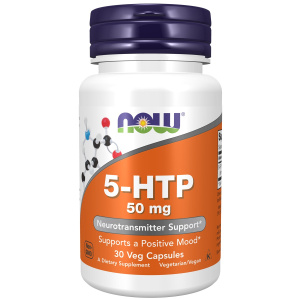 Купить: Now Foods 5-HTP (L-5-Гидрокситриптофан) 30 шт капсулы