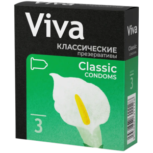 Купить: Viva Classic 3 шт презервативы классические