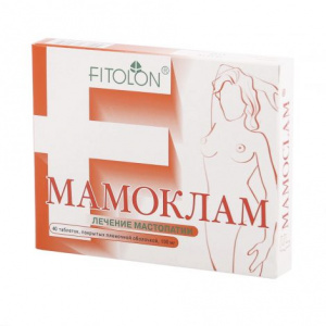 Купить: Мамоклам 100 мг 40 шт таблетки покрытые пленочной оболочкой