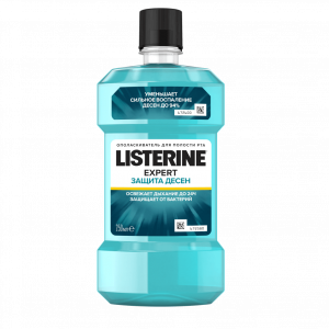 Купить: Listerine 250 мл ополаскиватель для полости рта защита десен